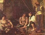 Frauen von Algier Eugene Delacroix